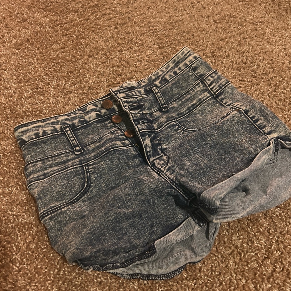 Stylish Blue Denim Shorts